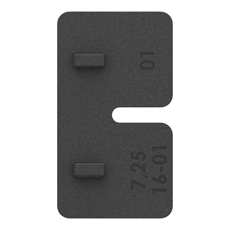 Caoutchouc pour modèle 11, tôle 1,5mm