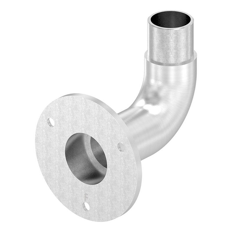 Wandhalter 90° für Rohr 33,7x2,0mm, V2A