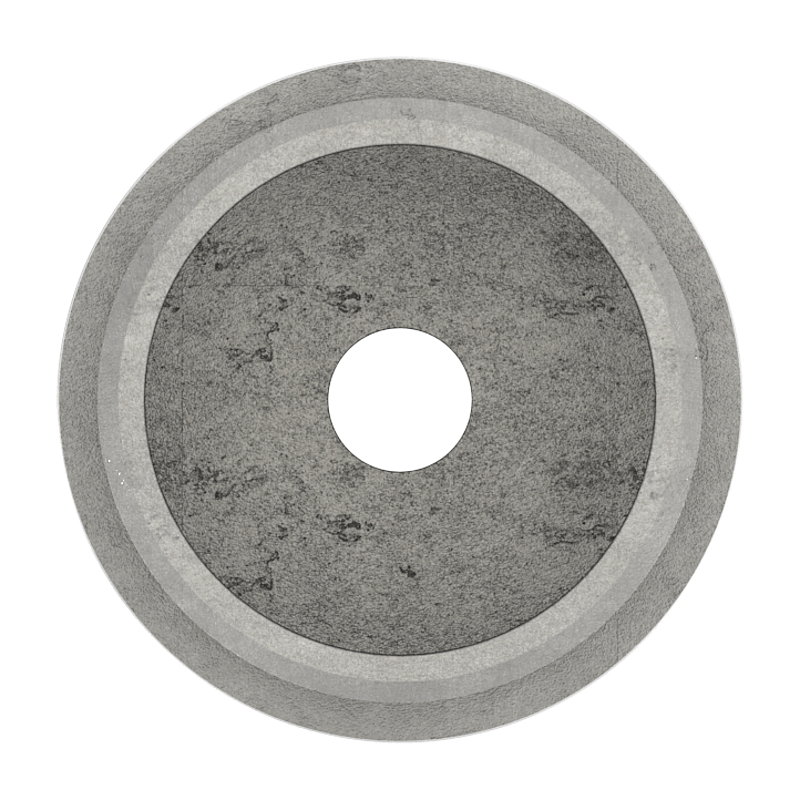 Rohrsattel, Anschluss oben: Rohr 42,4mm, V2A