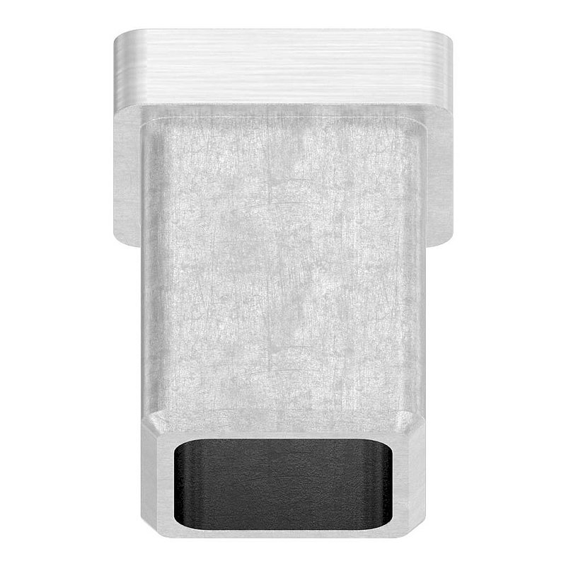 Push-in cap, for tube 20x20x1.5mm, AISI316