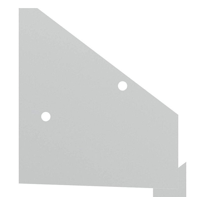 Embout latéral droit pour eleganza canopy, brut
