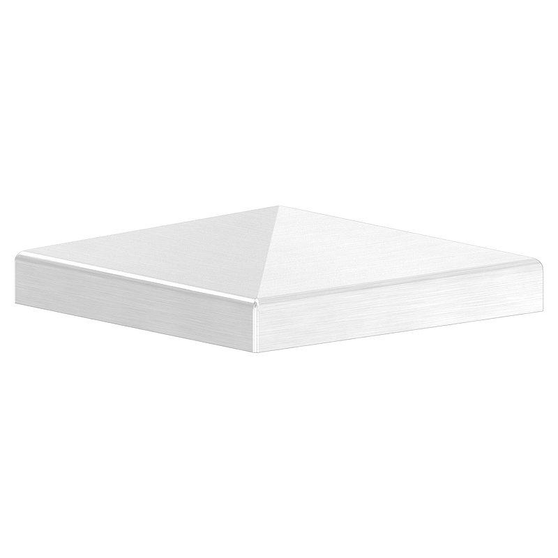 Pyramidenkappe, für Rohr 70x70mm, V2A