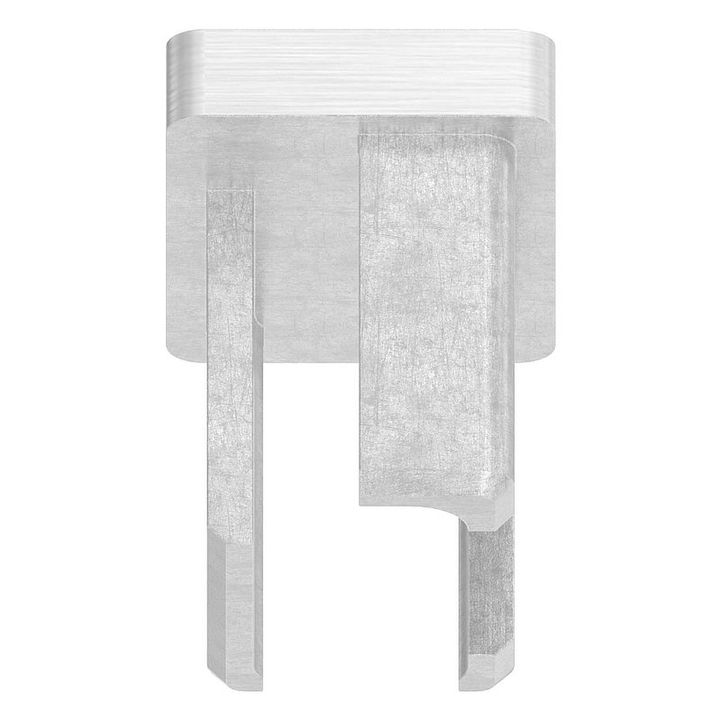 Push-in cap, for tube 30x20x2.0mm, AISI316