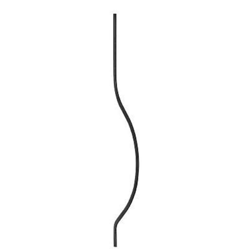 Korbgitterstab 16x8mm, gerillt, H: 1000mm
