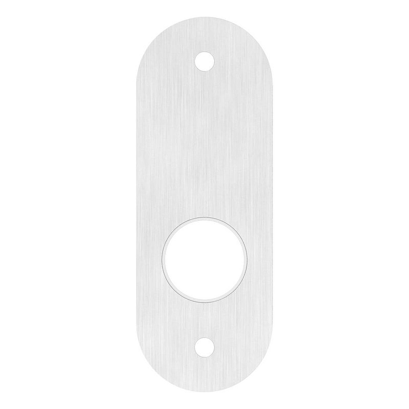 Plaque courte convient aux boîtiers de serrure, 32x87x6mm, V2A