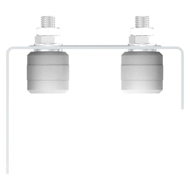 Adjustable guide bracket, for screwing on