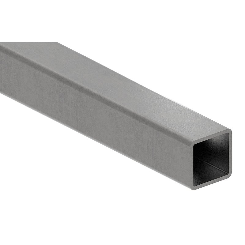 Quadratrohr S235JR, 40x40x3mm, L: 6000mm