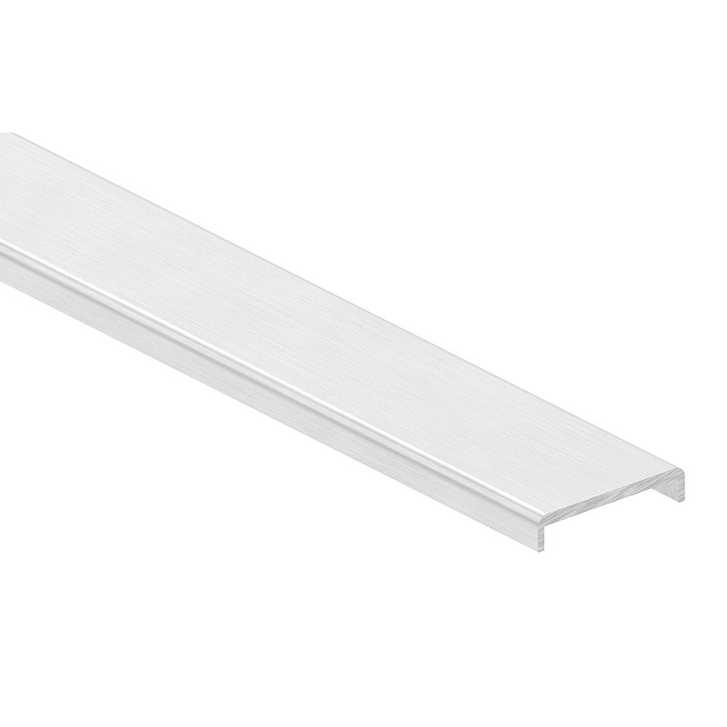 Kantenschutz EXTRA SLIM, für Glas 24,00 - 25,52mm, L: 6000mm, Aluminium E4/EV1