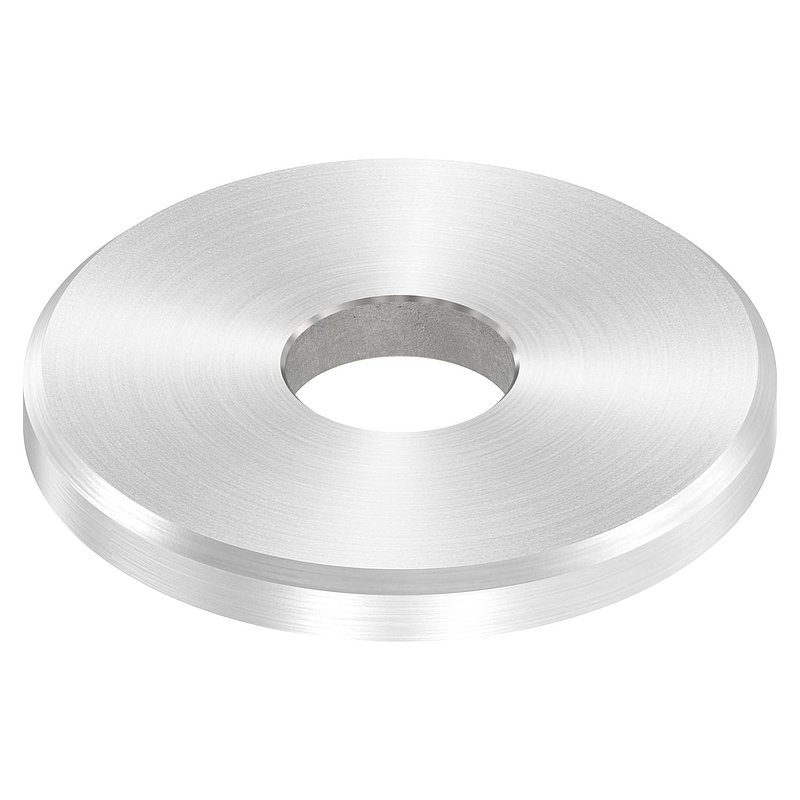 Ronde, Ø 40x4mm, mit Bohrung 12,2mm, V2A
