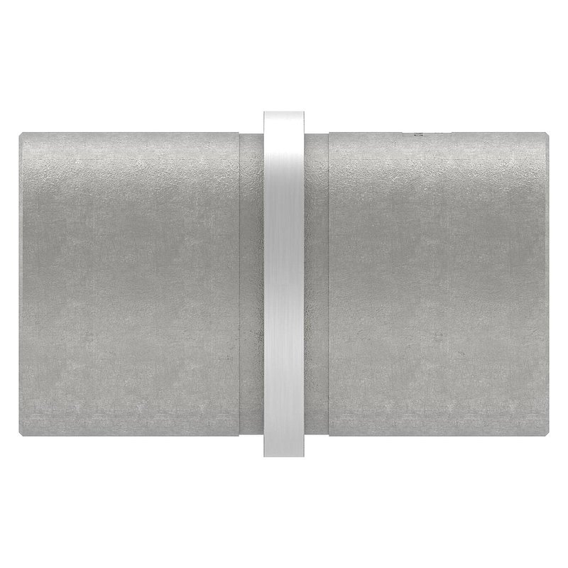 Verbindungsstück für Rohr 42,4x2,5mm, V2A