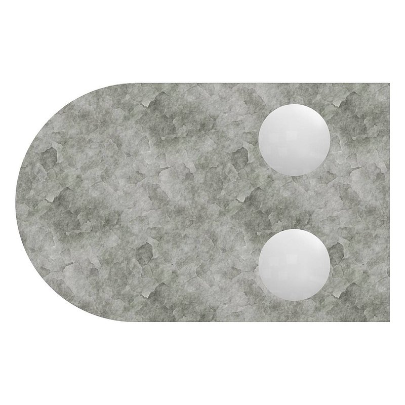 Pince à verre modèle 12, jonction: 33,7mm, zinc brut