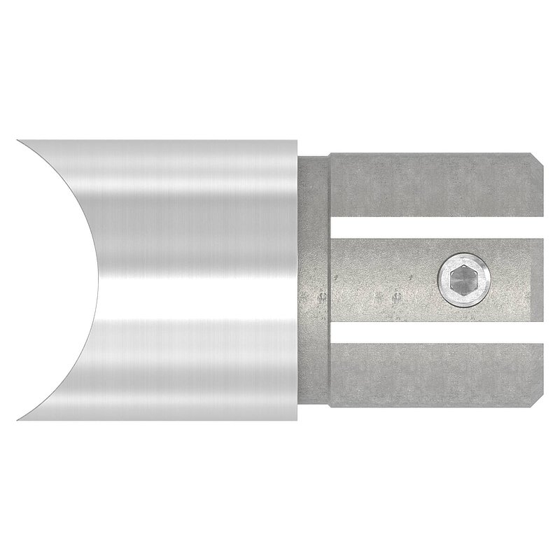 Anschlussstück 90°, Anschluss oben: 48,3mm, V2A