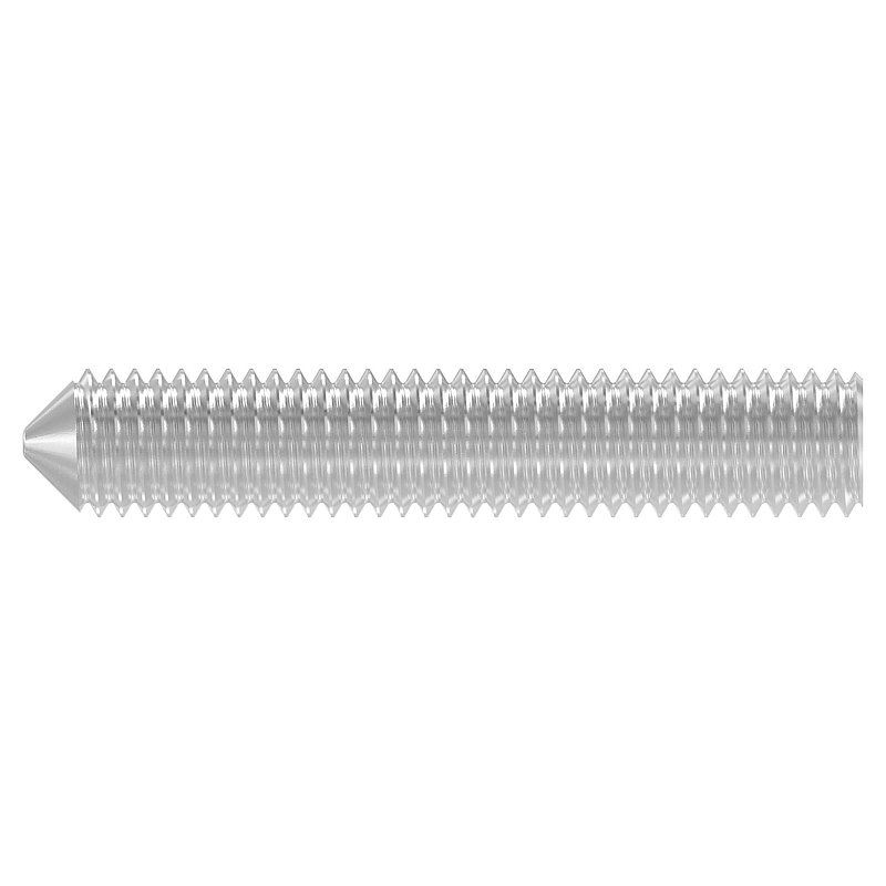 Gewindestift M8x45, V2A, DIN 914 / ISO 4027
