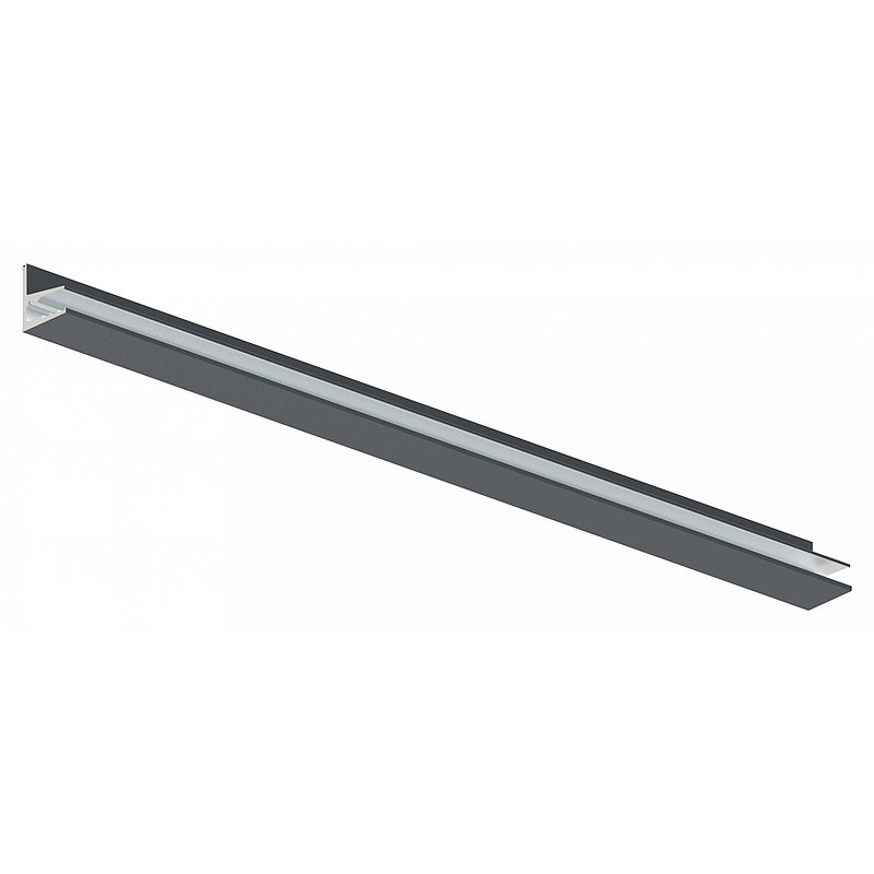 Vordachprofil eleganza canopy, L: 1605mm, RAL7016