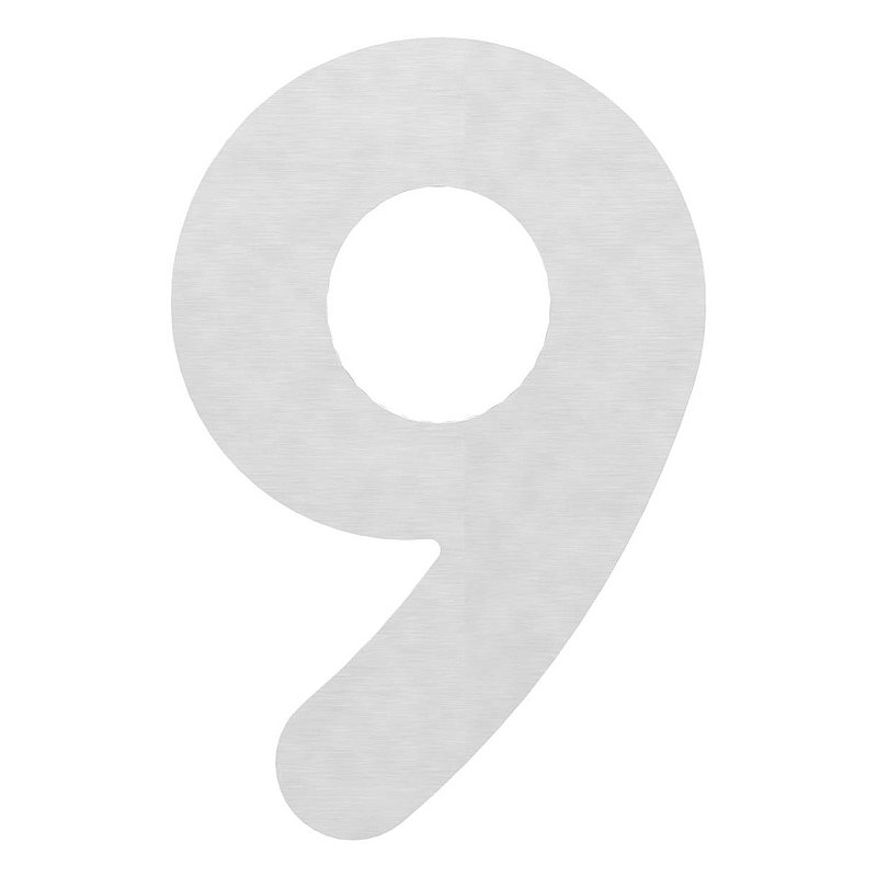 Hausnummer 9 - "groß", V2A