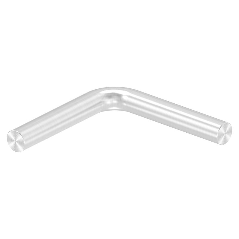 Bügel Ø 12mm, 90° gebogen, ohne Gewinde, V2A