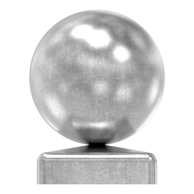 Pillar cover 30x30mm with hollow ball Ø 40mm