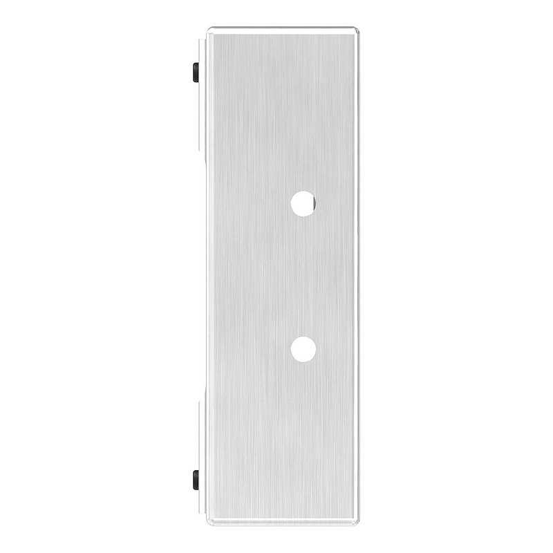 Stainless steel counter case, square, for 72mm spacing, for welding, 50mm, AISI304