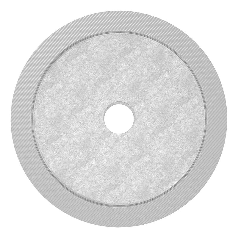 Partie inférieure pour point de fixation 62mm, ép.: 20mm, avec M10, V2A
