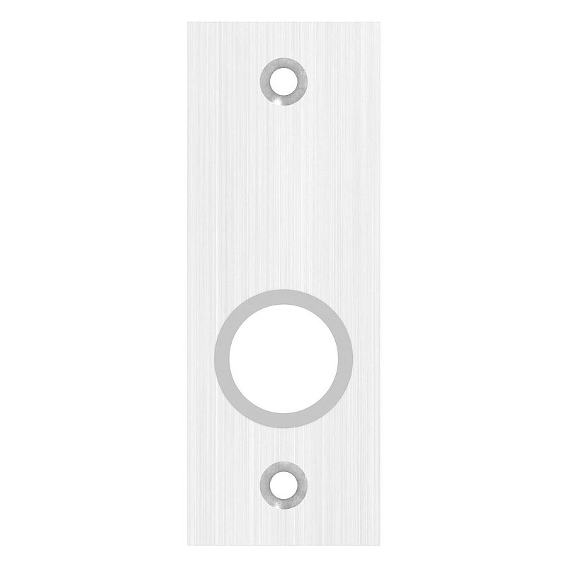 Kurzschild, Abmessung: 32x87x6mm, V2A