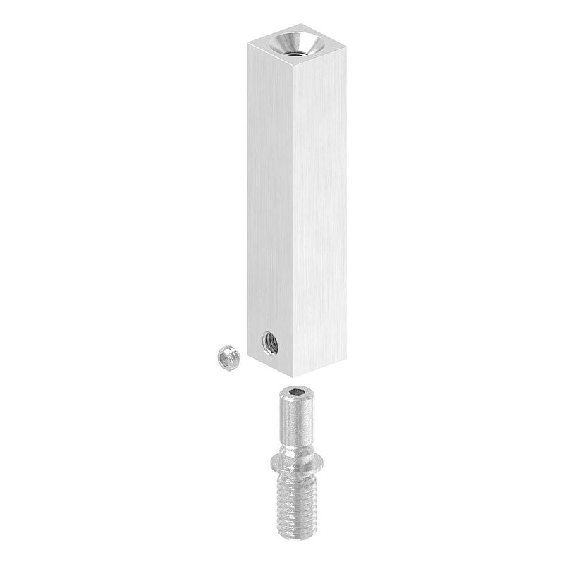 Pin made of 14x14mm, L: 68mm, AISI304