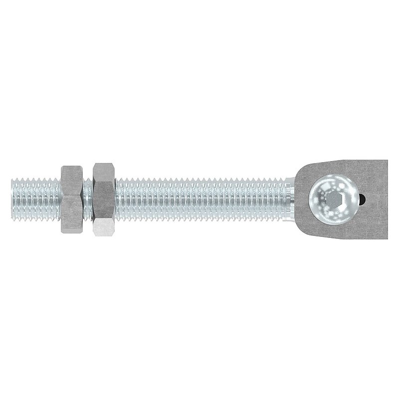 Door hinge M22, galvanised