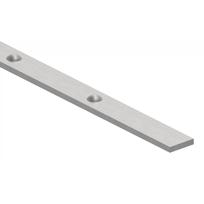 Flacheisen mit Nieten 30x6mm, L: 3000mm