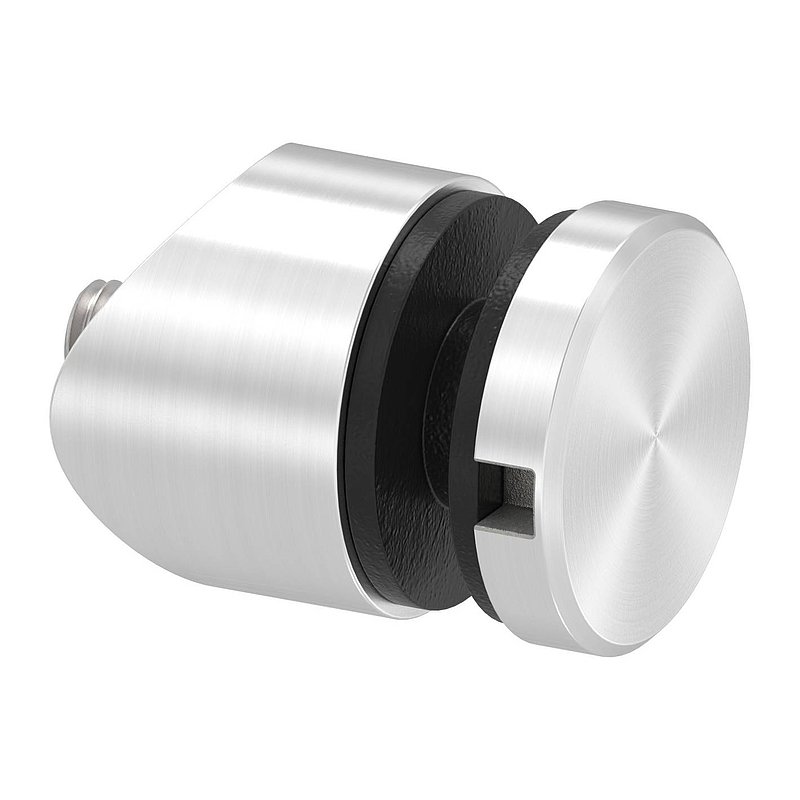 Glass point holder 30mm, connection: 33.7mm, AISI304