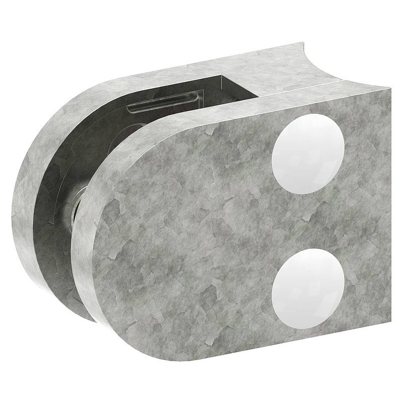 Pince à verre modèle 30, jonction: 42,4mm, zinc brut