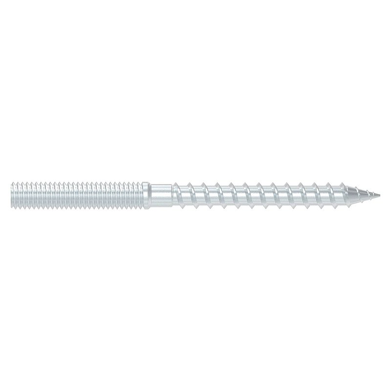 Stockschraube M6x80mm, Stahl verzinkt