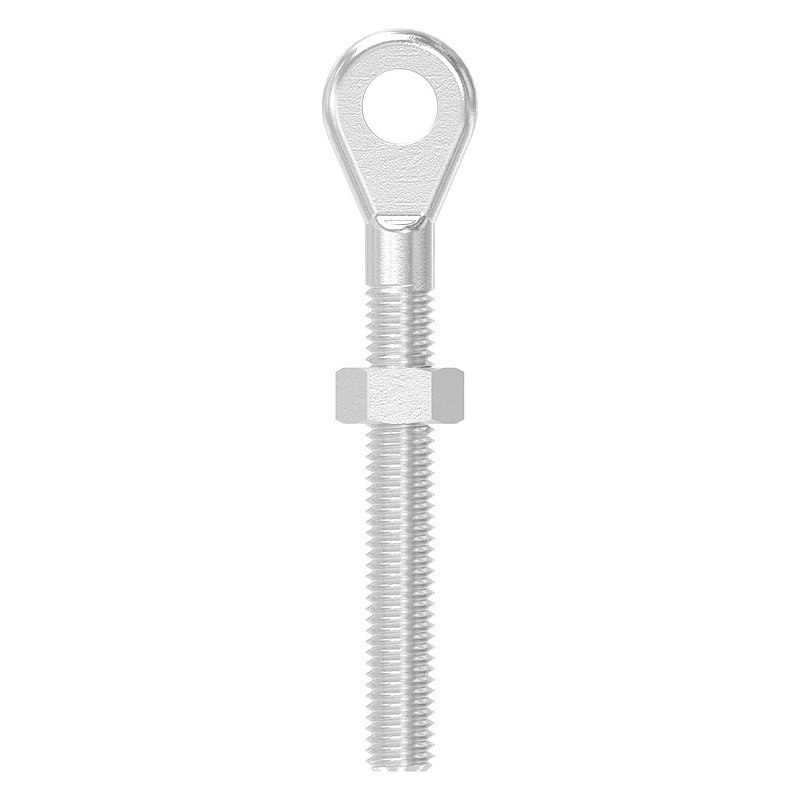 Eye ends with M8 thread, AISI316