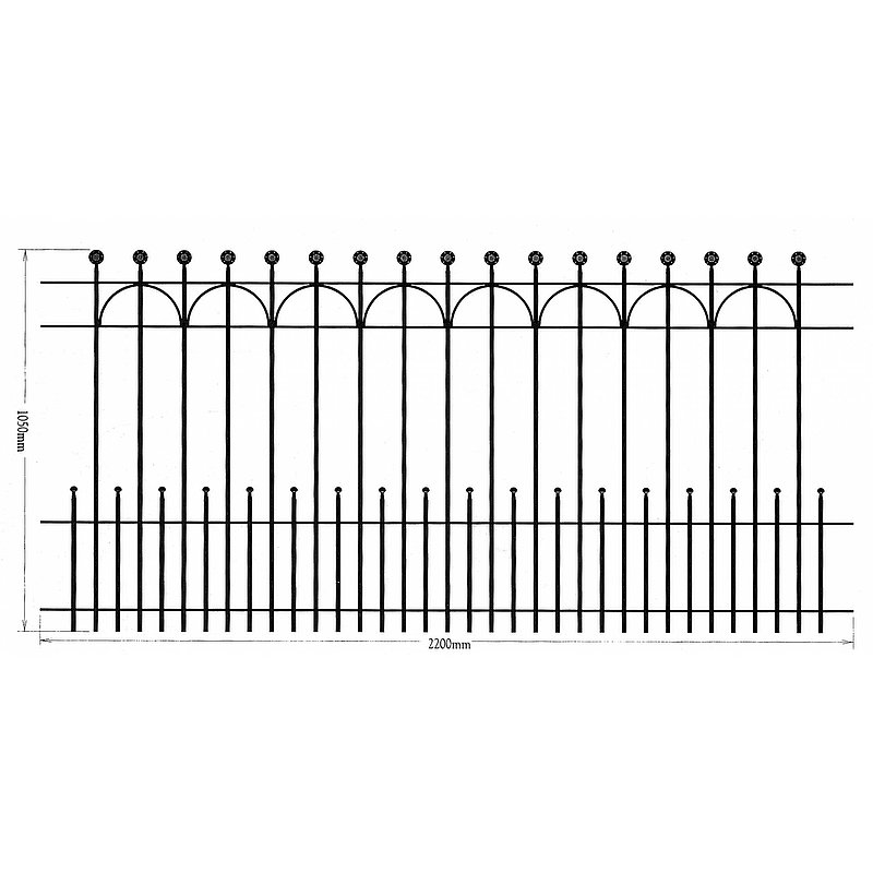 Fence panel, 1050x2200mm