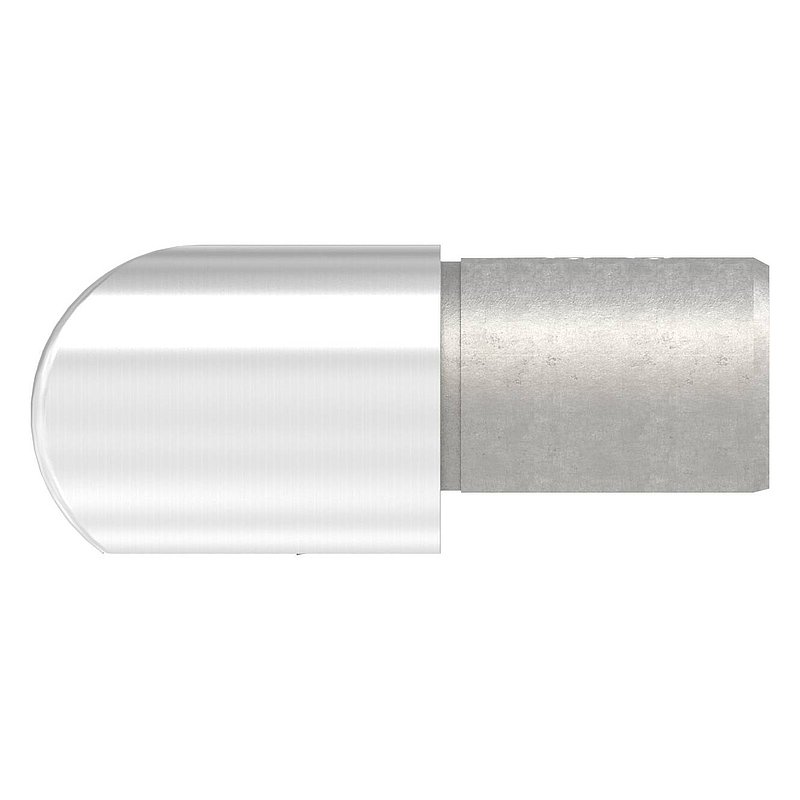 Raccord angle horizontal à 90°, pour Ø 42,4mm, V4A