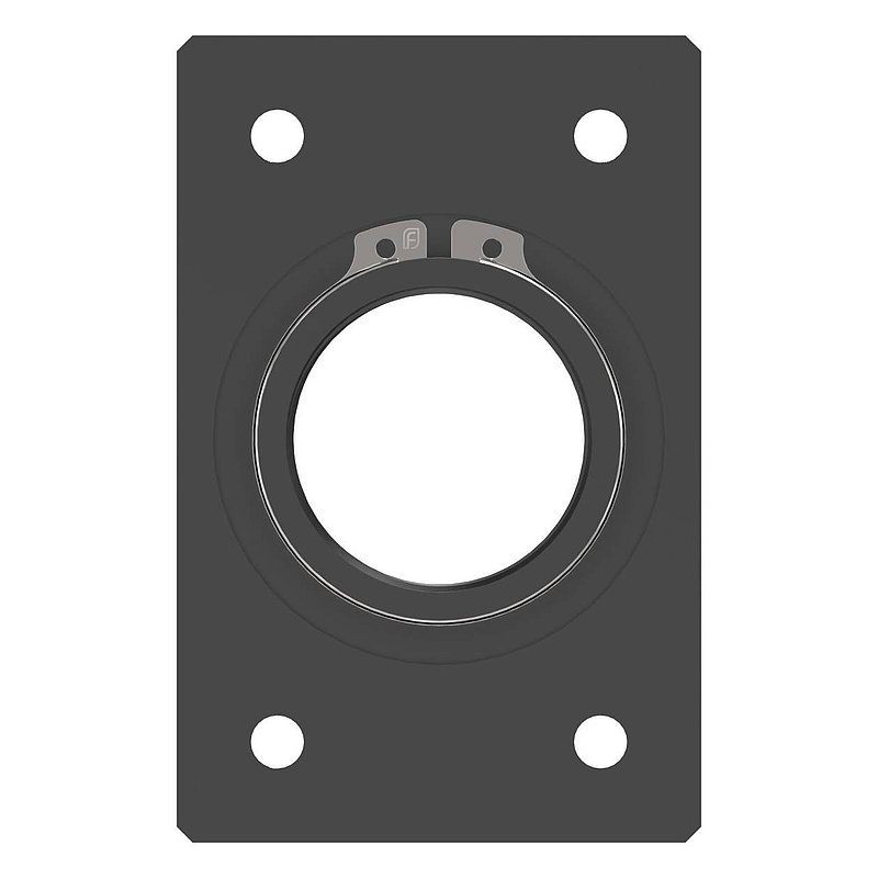 Plaque de montage rectangulaire 65x100mm