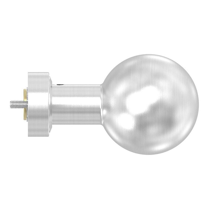 Drückerknopf, Ø 50mm, drehbar, V2A