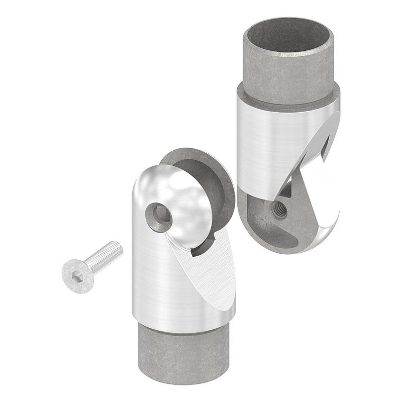 Joint piece, for tube 33,7 x 2,0mm, AISI304