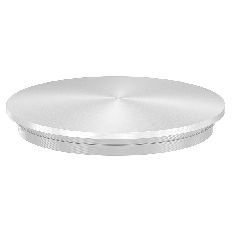 Rohrabschlussstopfen, für Rohr 48,3x2,5mm, V2A