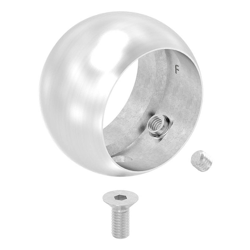 Kugelring für Handlaufhalter, 42,4mm, V2A