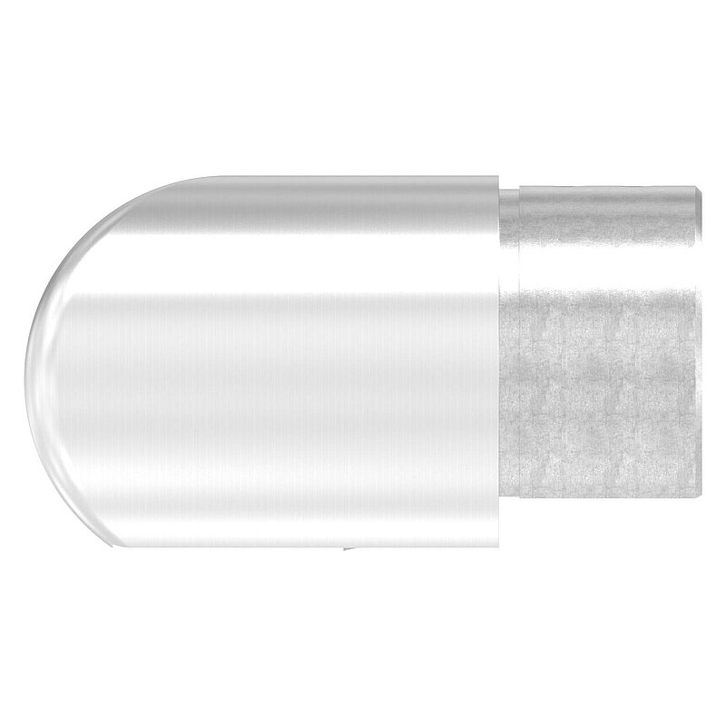 Rohrverbinder 90° für Nutrohr 60,3x1,5mm, V4A
