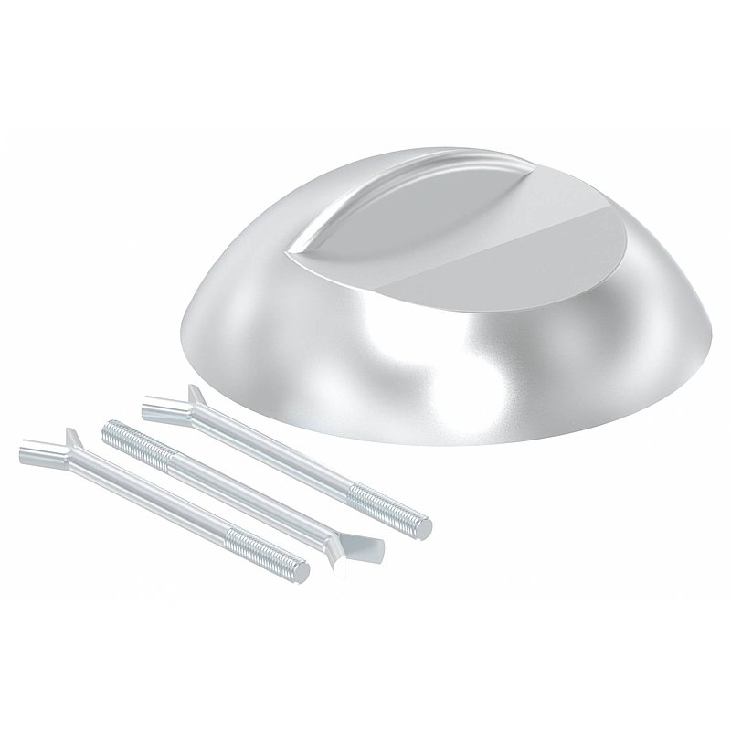 sabot d'inertie en aluminium à bétonner