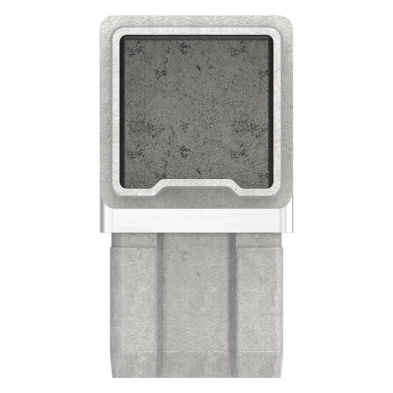 Connector 90° for tube 40x40x2.0mm