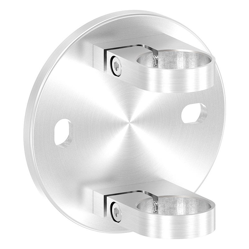 Fixation murale pour poteau de garde corps 48,3mm, V2A