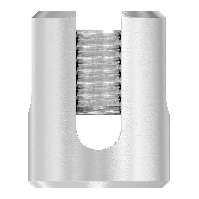 Kreuzklemme für Seil Ø 6mm, V4A