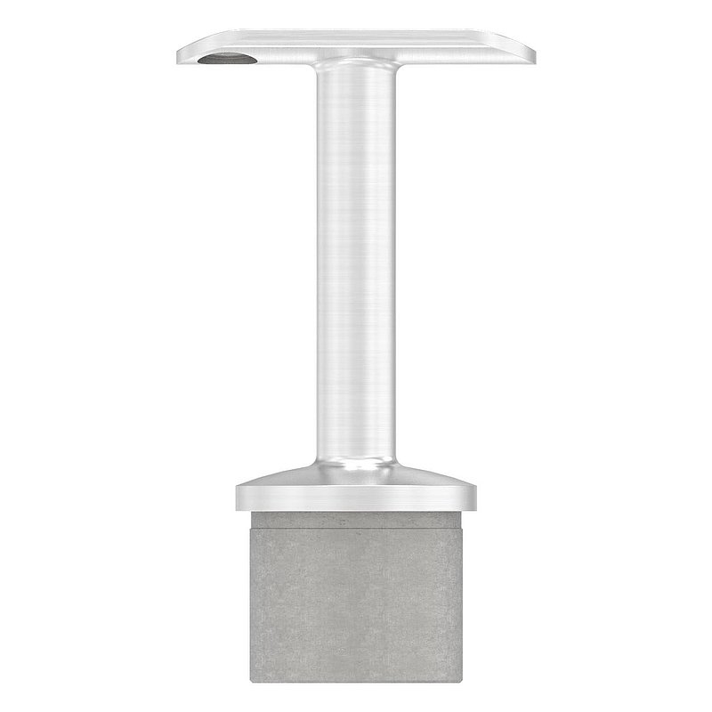 Bouchon pour extrémité de tube pour tube 42,4x2,5mm, plaque de racc. de mains courantes 42,4mm, V2A