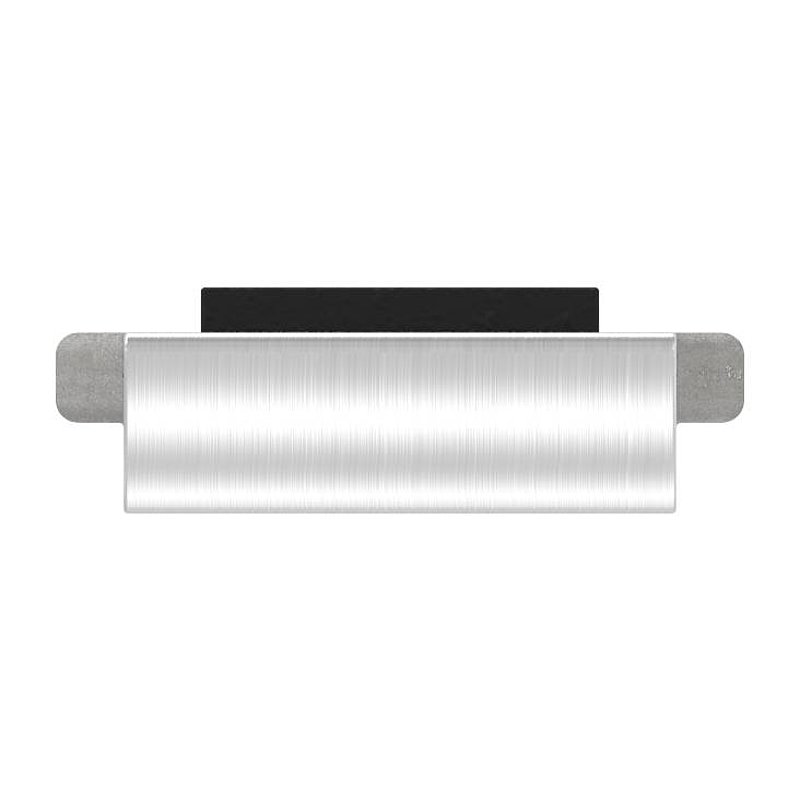 Safety plate for Mod. 45 for adjustable glass clamp, AISI304