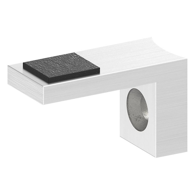 Support inférieur de verre pour jonction 48,3mm, V2A
