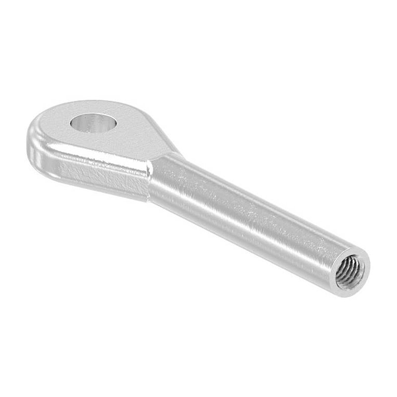 Eye ends with internal thread M5, AISI316