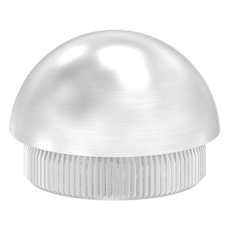 Rohrabschlussstopfen, für Rohr 33,7x2,5mm, V2A