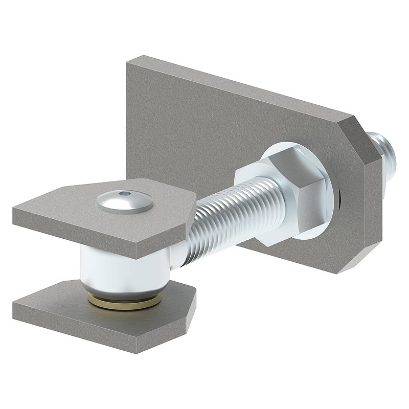 Door hinge M24, galvanised