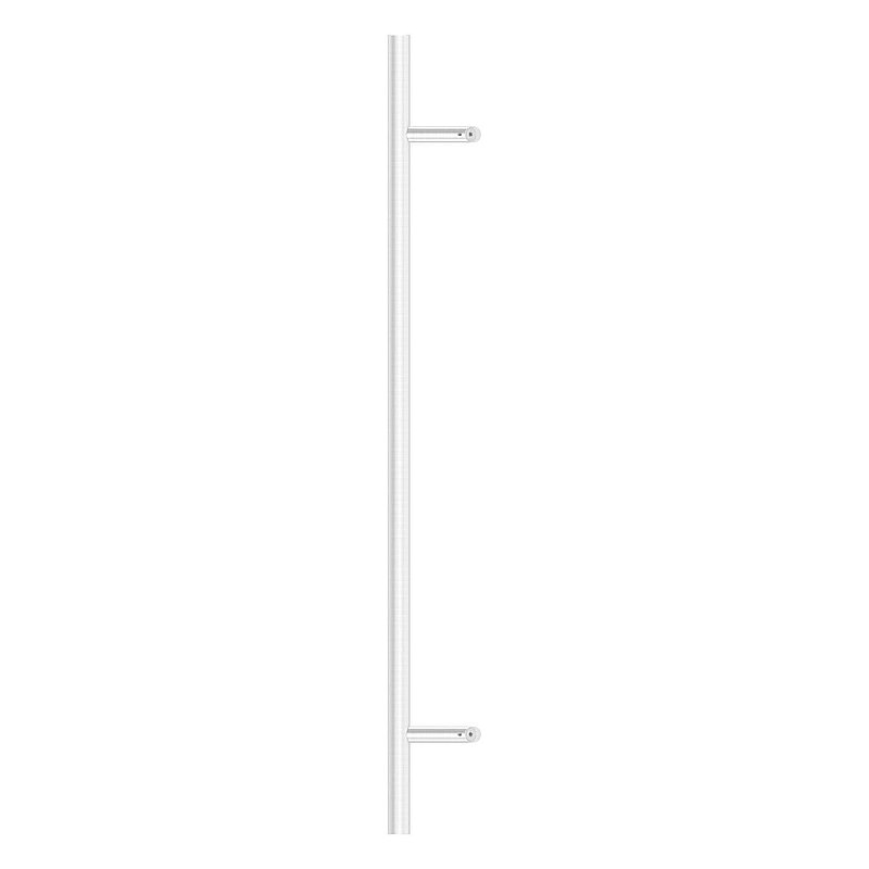 Push handle incl. bracket with 45° bevel 45° with L: 1.2m, AISI304